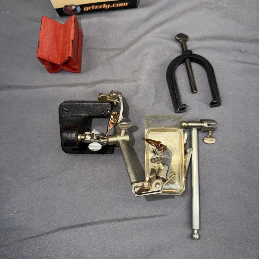 Clamp And V Block Set Grizzly